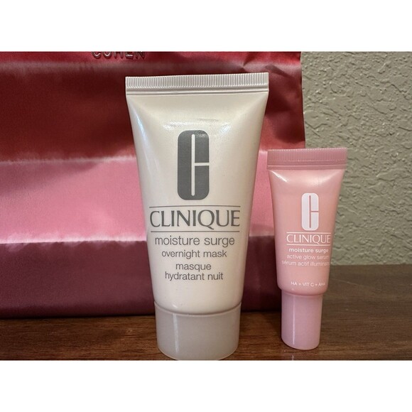 Clinique x Jonathan Cohen Makeup Cosmetic Zipper Bag #06 with Extras NWT - Picture 2 of 4